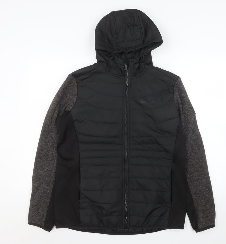 Regatta Womens Black Size 16 Puffer Jacket Hooded Softshell