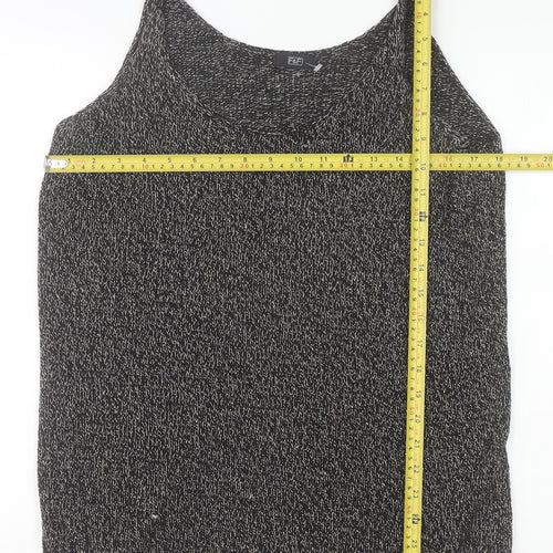 F&F Women’s Black Knit Camisole Tank Top Size 16