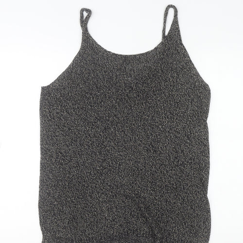 F&F Women’s Black Knit Camisole Tank Top Size 16