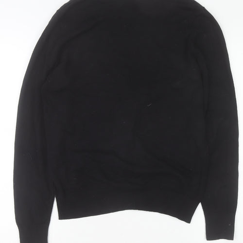 Dorothy Perkins Women’s Black Heart Pullover Jumper Size 12