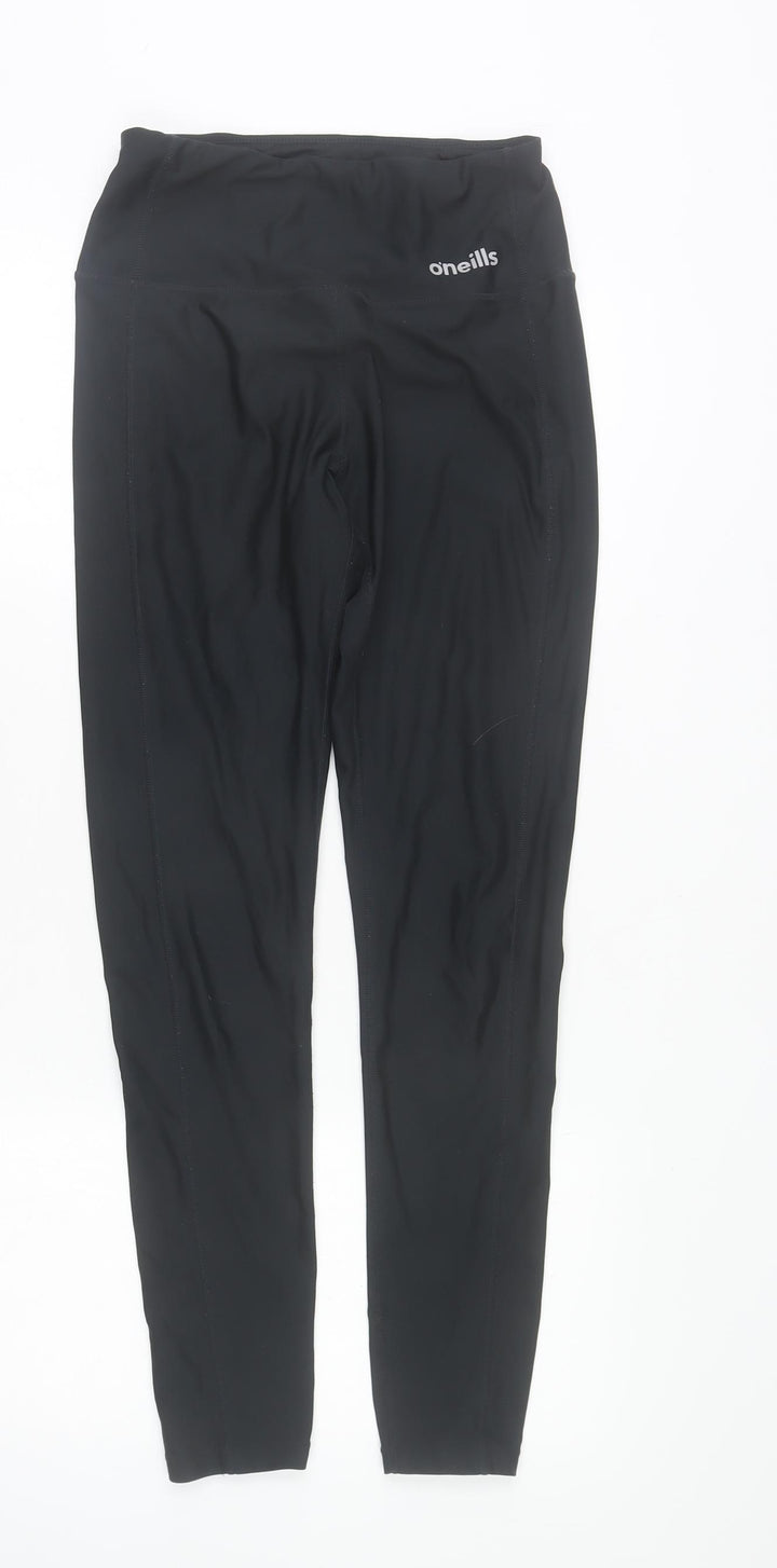 O'Neills Womens Black Size 12 Leggings Slim Fit Activewear Trousers