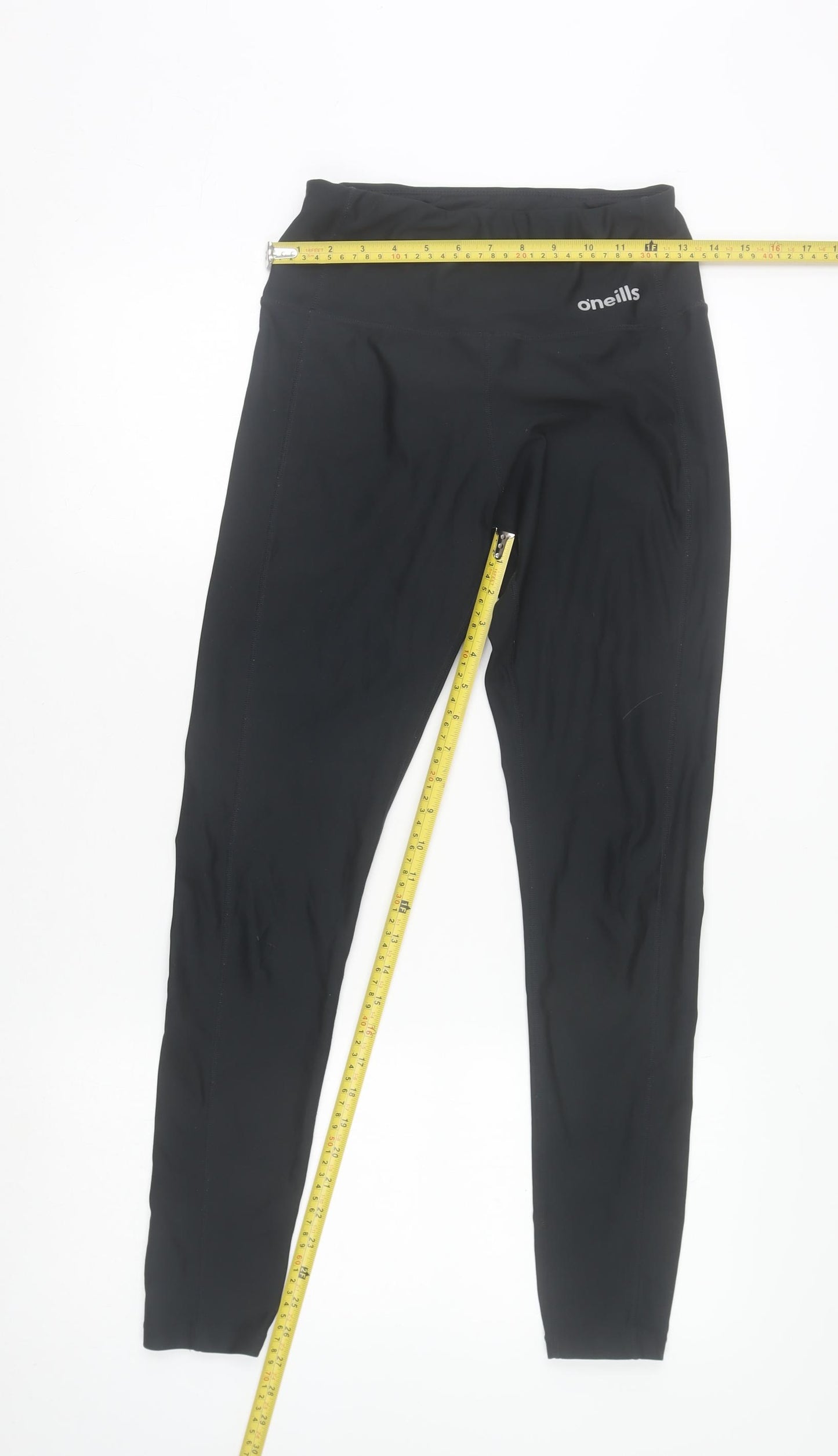 O'Neills Womens Black Size 12 Leggings Slim Fit Activewear Trousers