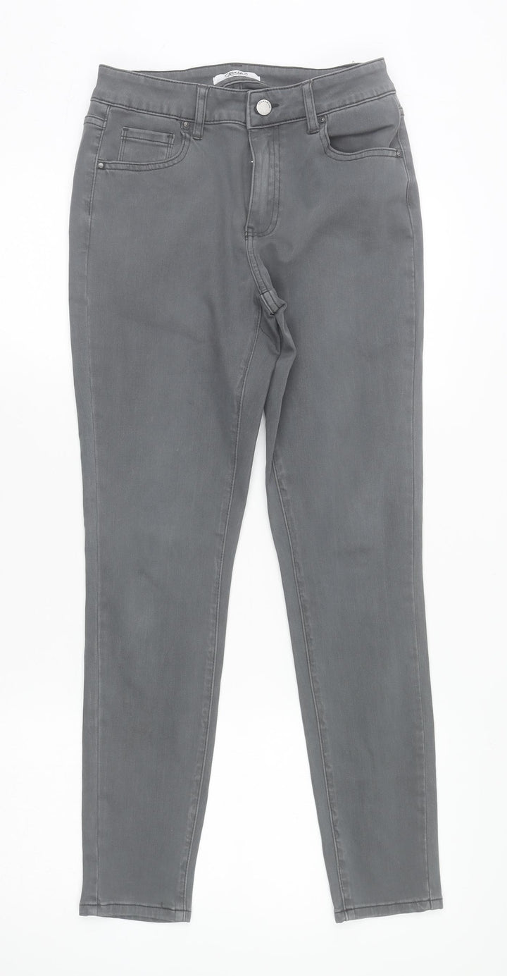 Toxik3 Women’s Grey Skinny Stretch Jeans Size 10