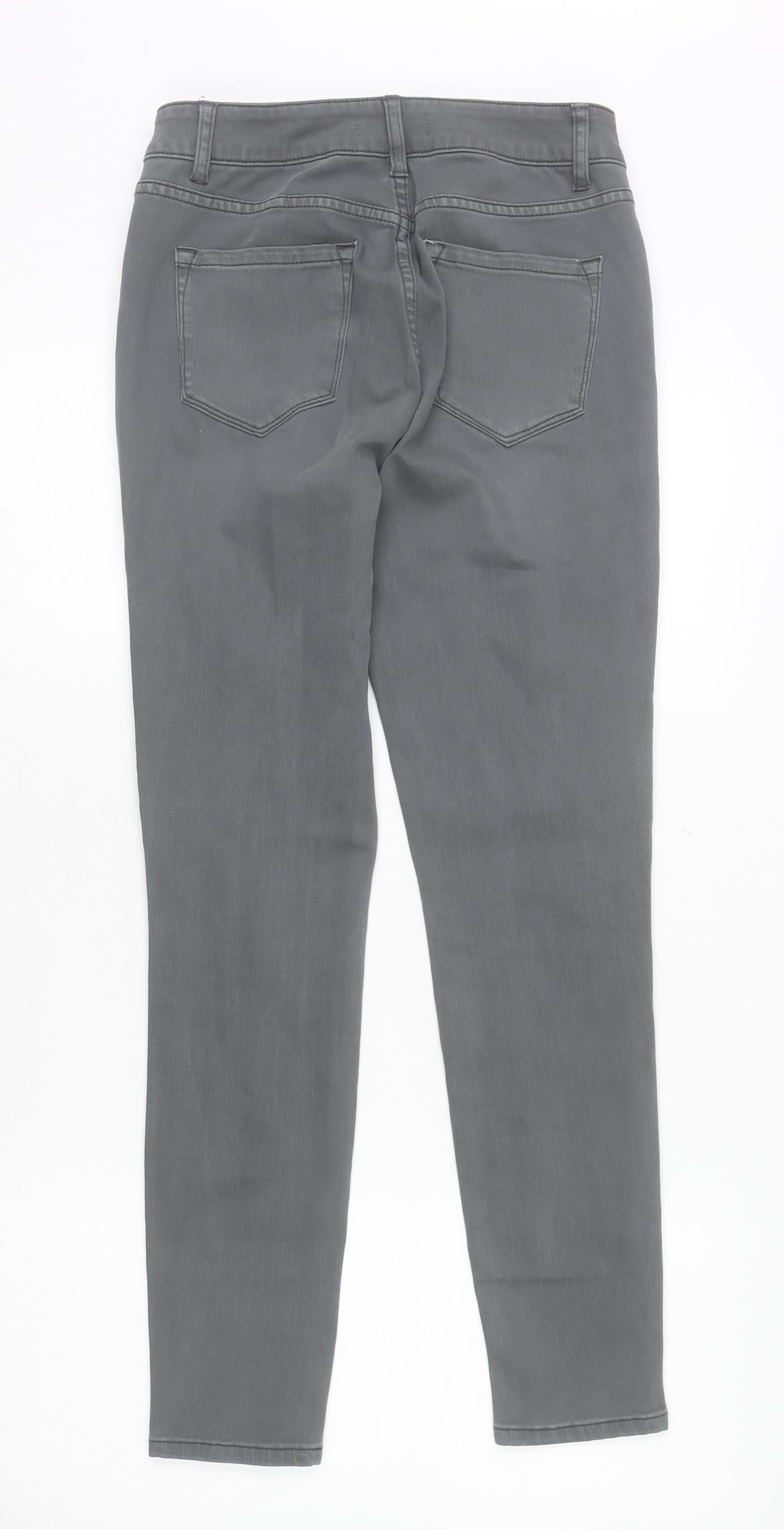 Toxik3 Women’s Grey Skinny Stretch Jeans Size 10
