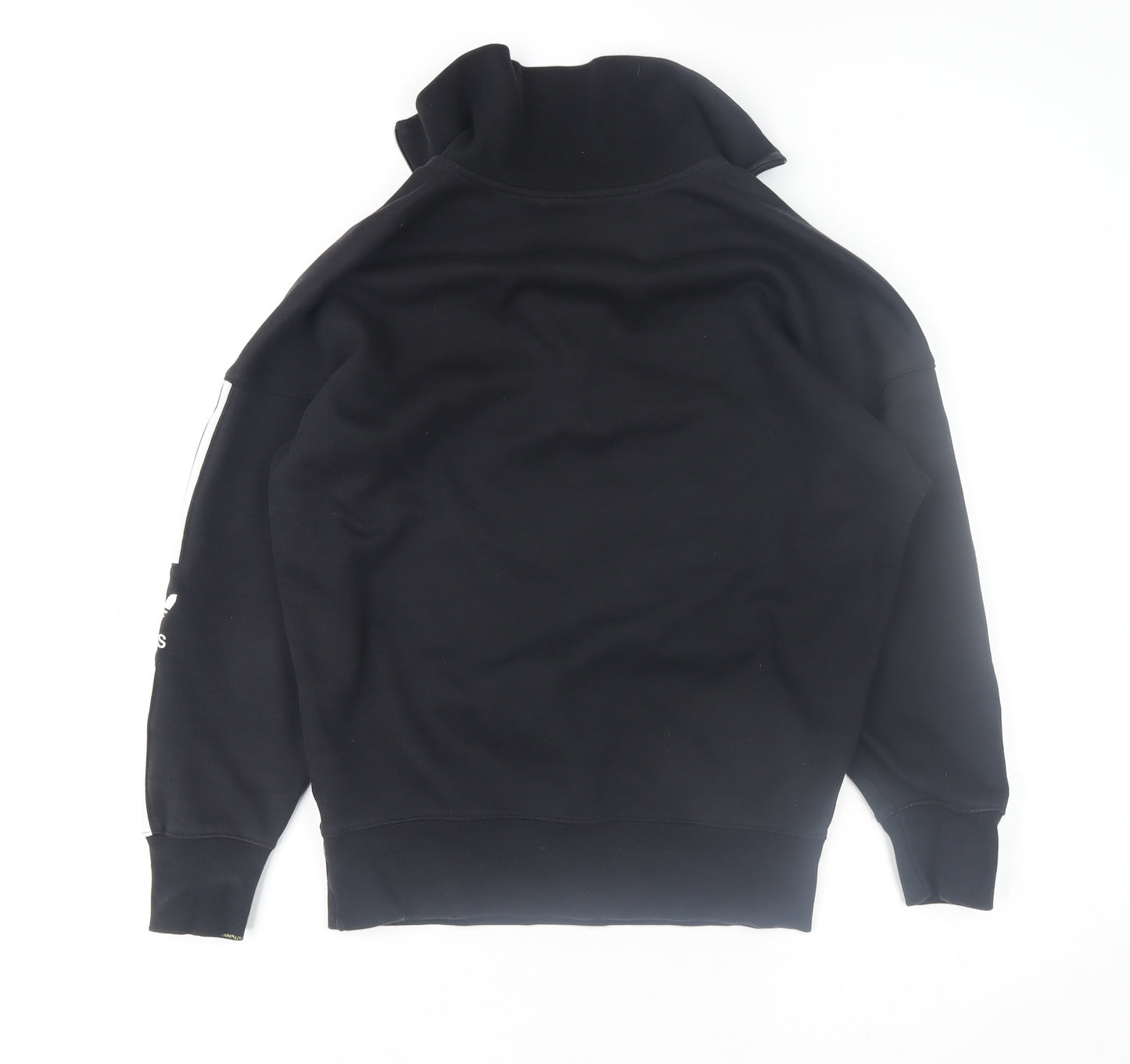 Adidas Men's Black 1/2 Zip Sweatshirt Small Regular Fit Sportswear