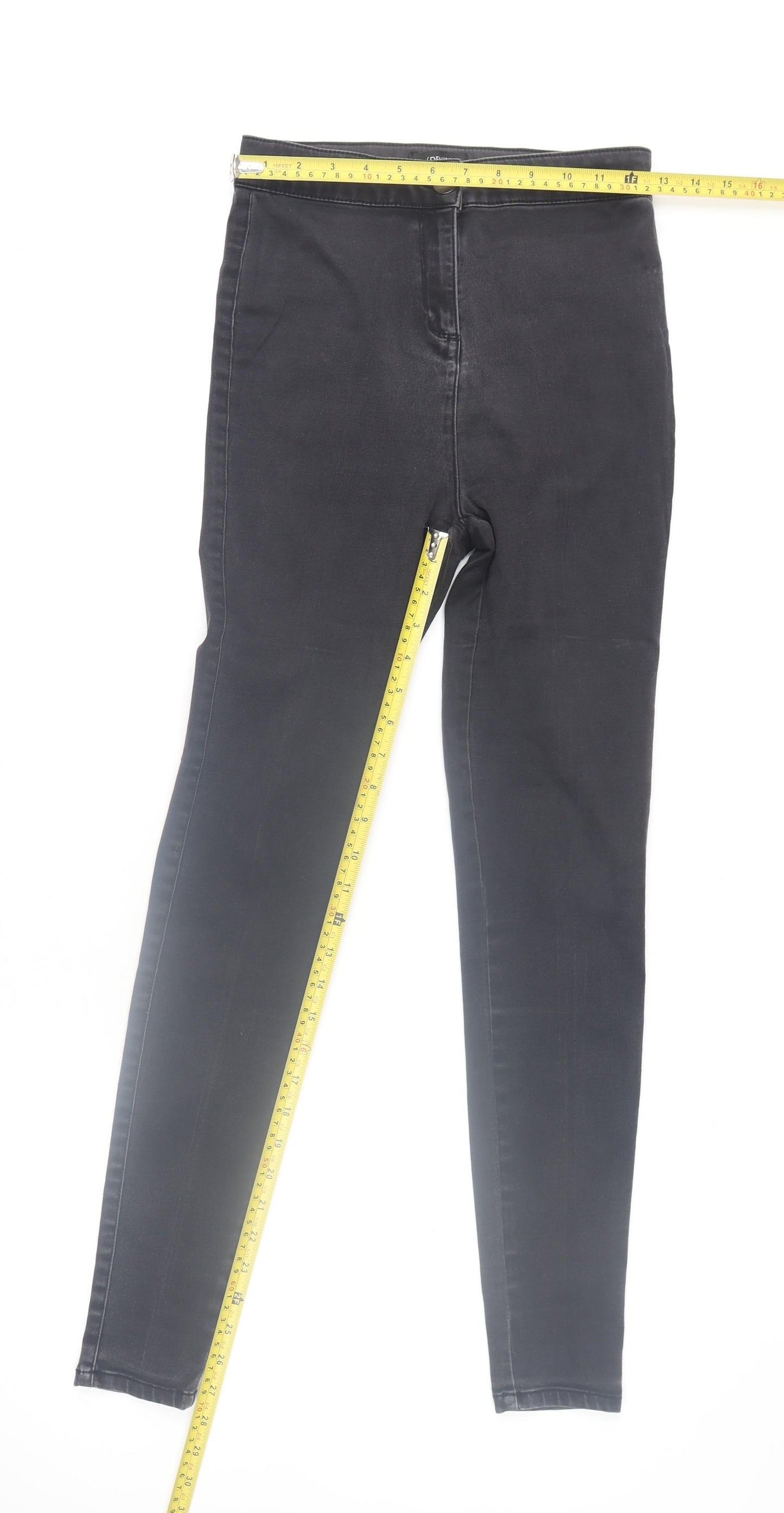 Matalan /Denim Women's Black Size 10 Skinny Jeans