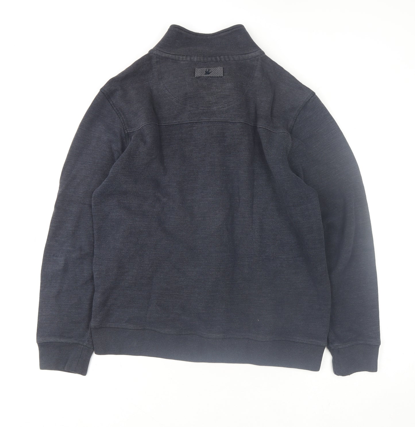 Rocha John Rocha Men's Blue Full Zip Sweatshirt Size M