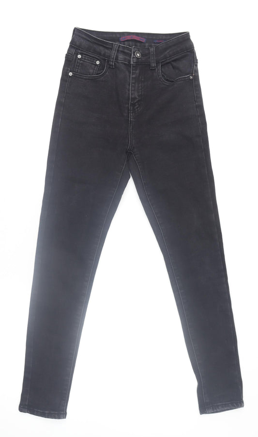 Cudi Jeans Women’s Black Skinny High Rise Stretch Denim Size 27