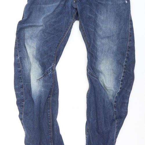 G-Star Men’s Blue Riley Loose Tapered Denim Jeans Size 29x32