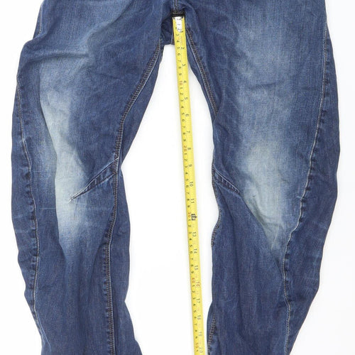 G-Star Men’s Blue Riley Loose Tapered Denim Jeans Size 29x32
