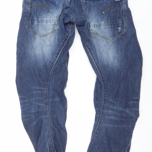 G-Star Men’s Blue Riley Loose Tapered Denim Jeans Size 29x32
