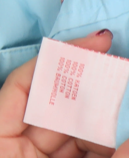 Paco Sport Men's Light Blue Cargo Shorts Size S Cotton Adjustable