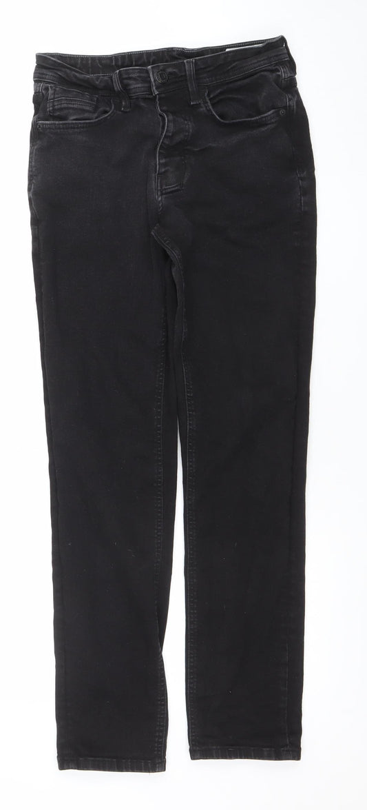 Denim Co. Men's Black Slim Fit Stretch Jeans 30x32 Regular
