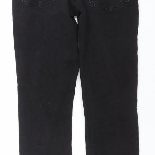 Denim Co. Men's Black Slim Fit Stretch Jeans 30x32 Regular