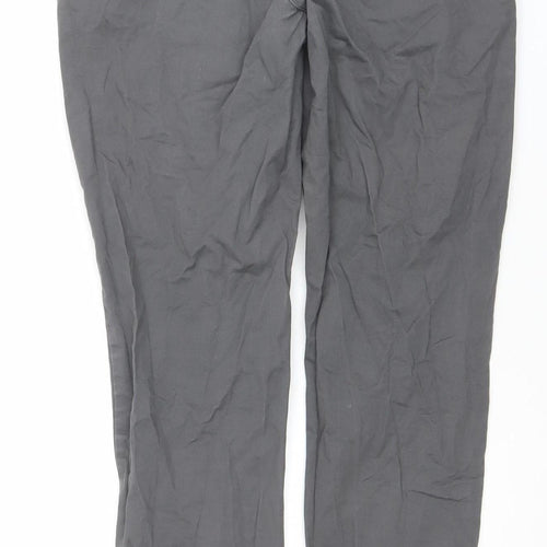 Denim Co Mens Grey Chino Slim Stretch Trousers W32 L32