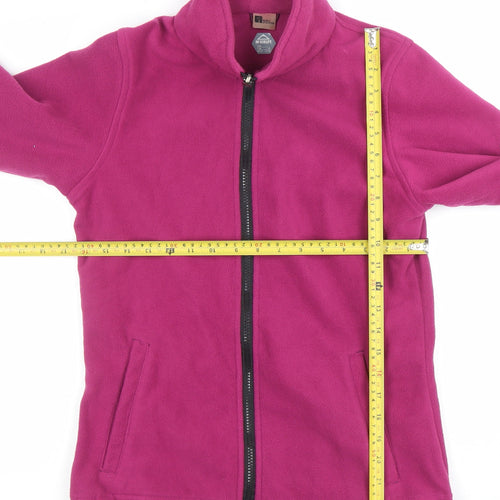 McKINLEY Women’s Pink Fleece 3-in-1 Zip Jacket Size 10