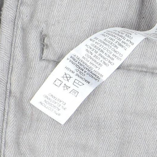 Paul Calvin Men’s Grey 32R Chino Shorts Cotton Stretch Casual