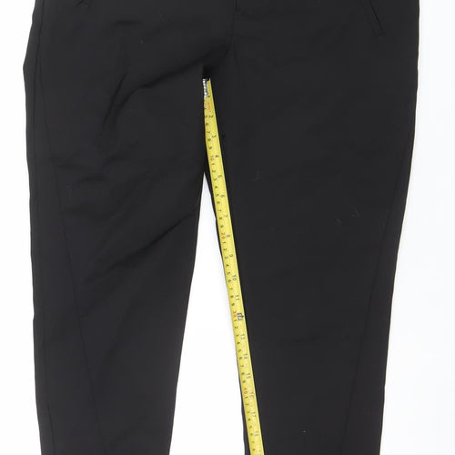 Vero Moda Women’s Black L 32 Slim Tapered Stretch Trousers