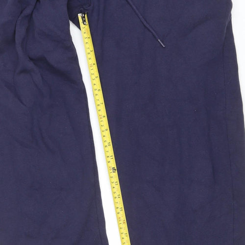 PrettyLittleThing Womens Navy Blue S Jogger Sweatpants