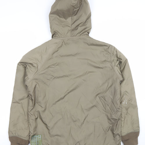 Bergtagen Men's Brown S Anorak Hooded Outdoor Jacket