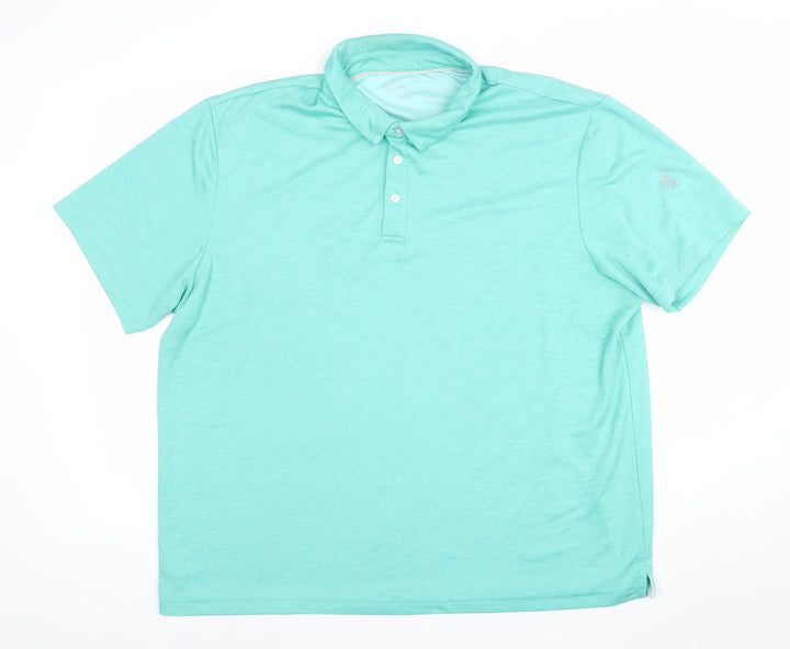 Dorcus Men’s Green 2XL Performance Golf Polo Shirt