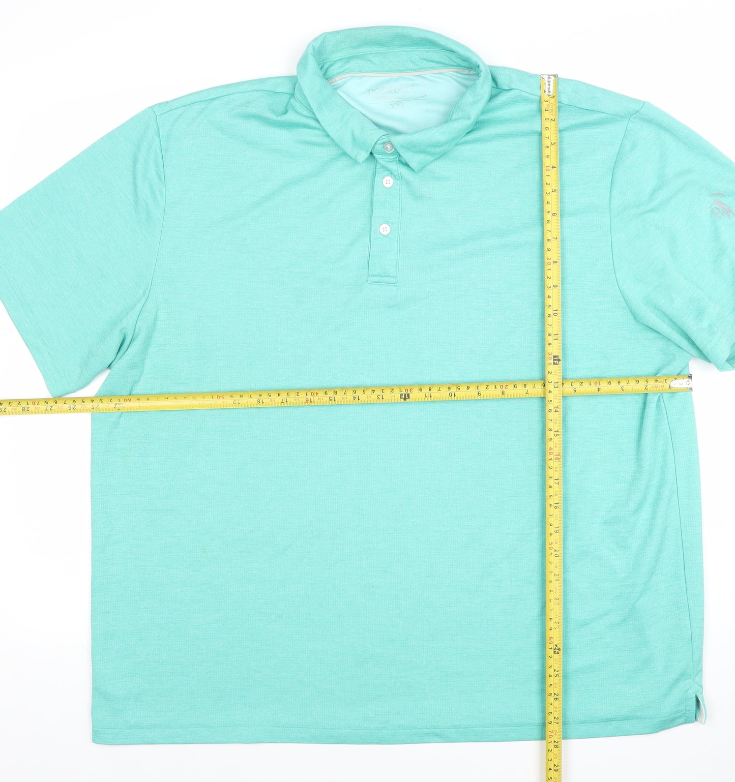 Dorcus Men’s Green 2XL Performance Golf Polo Shirt