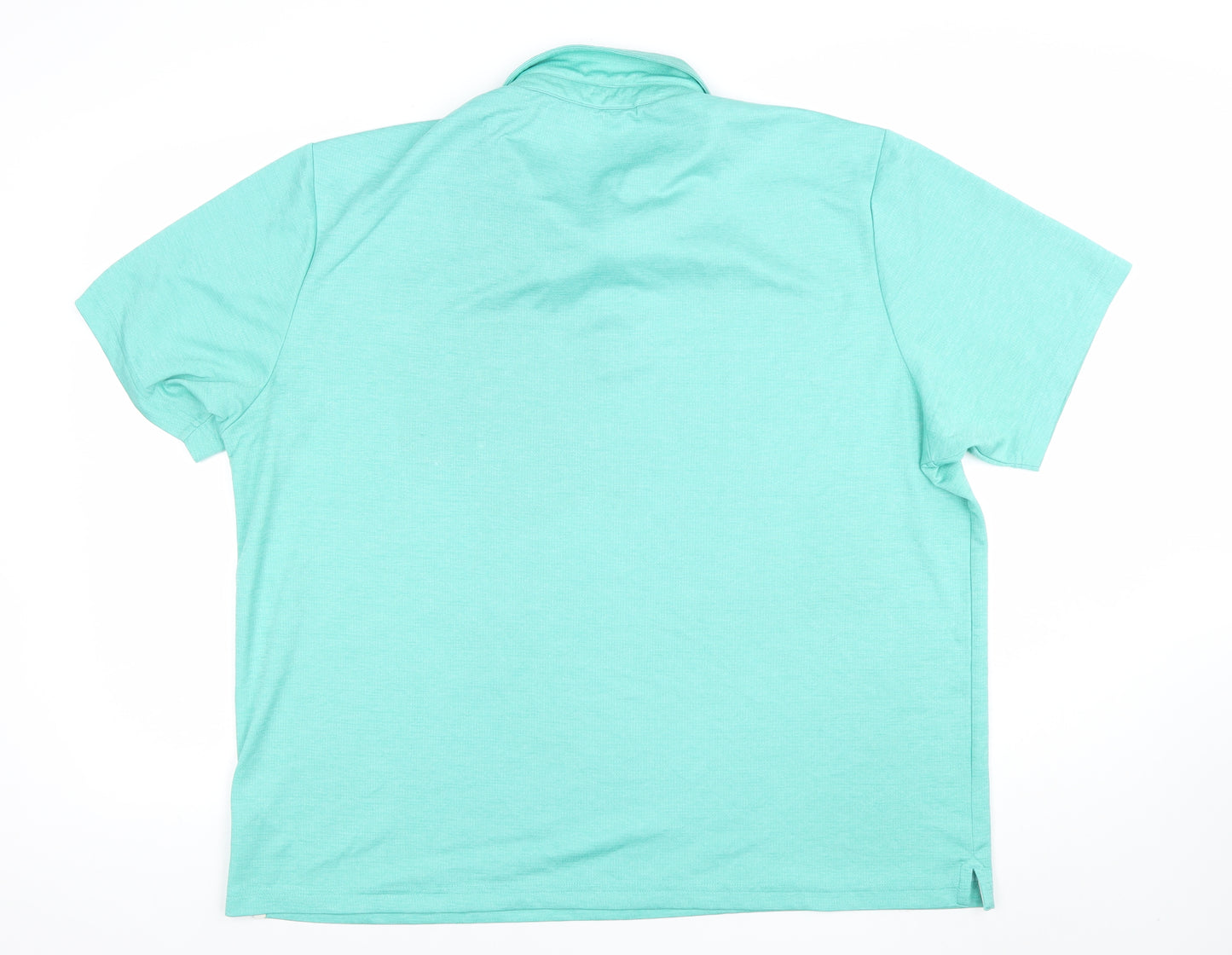 Dorcus Men’s Green 2XL Performance Golf Polo Shirt