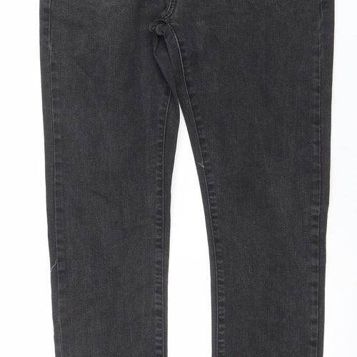 Topman Men's Black Slim Fit Straight Leg Jeans W34 L32