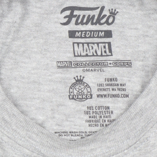 Funko Marvel Spider-Gwen Grey Men's Medium Graphic T-Shirt