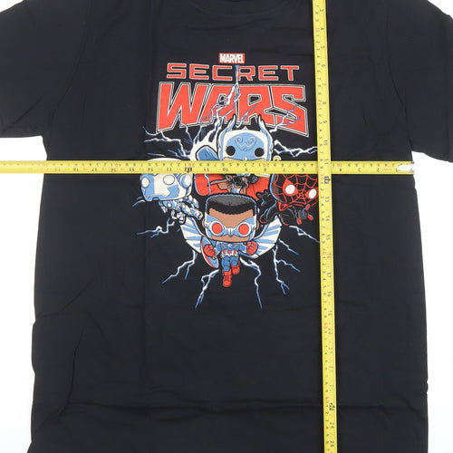 Funko Men’s Black Marvel Secret Wars Graphic T-Shirt Size M