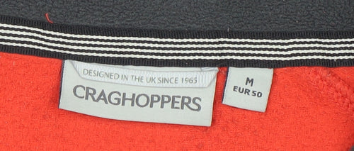 Craghoppers Men's Red Fleece 1/2 Zip Pullover Sweatshirt M