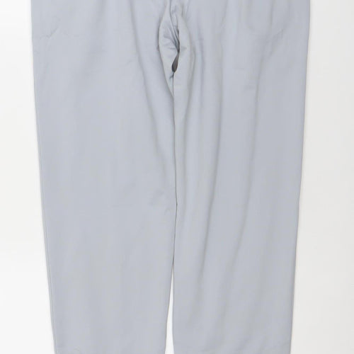 Under Armour Boys Grey XL Jogger Trousers Stretch Quick Dry Activewear