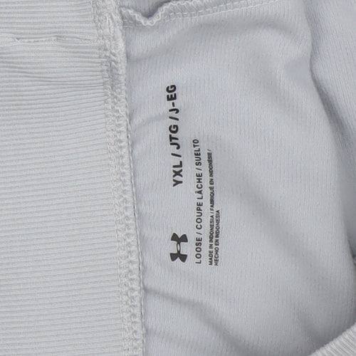 Under Armour Boys Grey XL Jogger Trousers Stretch Quick Dry Activewear