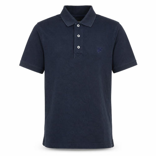 Lyle & Scott Men’s Blue Cotton Polo Shirt Size M Classic Fit