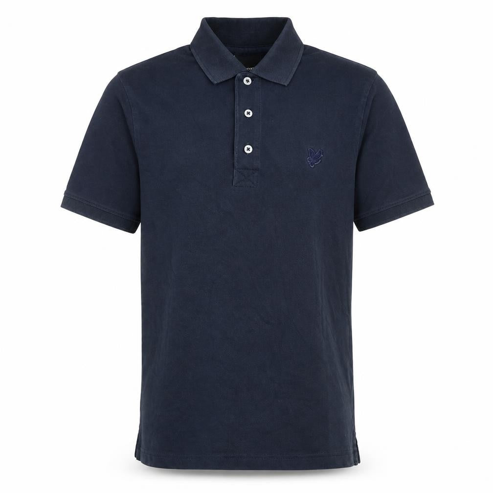 Lyle & Scott Men’s Blue Cotton Polo Shirt Size M Classic Fit