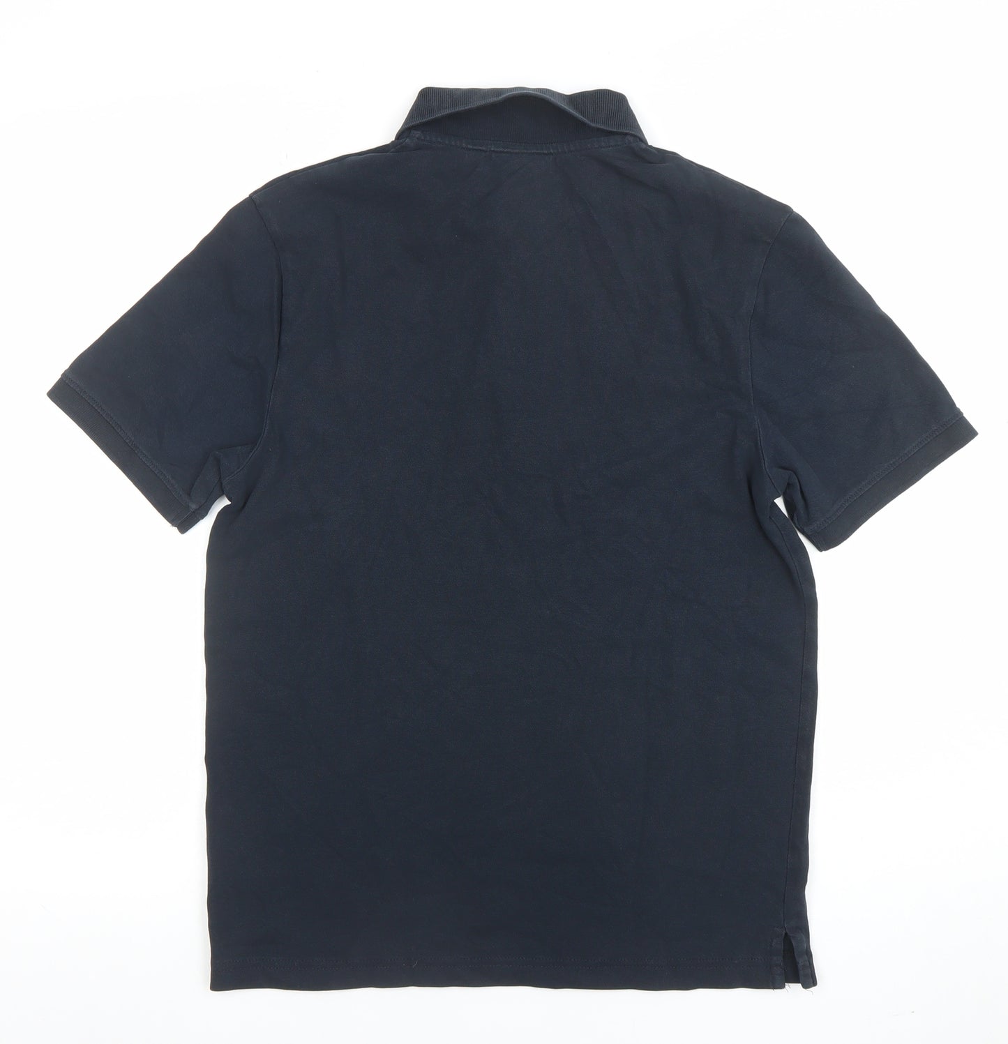 Lyle & Scott Men’s Blue Cotton Polo Shirt Size M Classic Fit