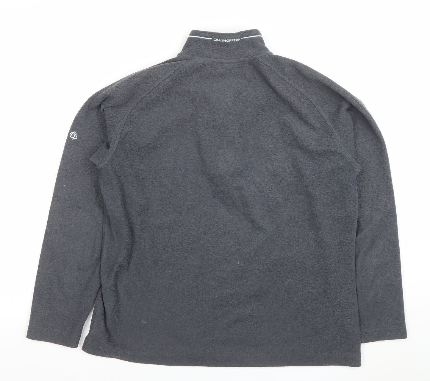 Craghoppers Women's Black Fleece Pullover Sweatshirt Size 14 UK