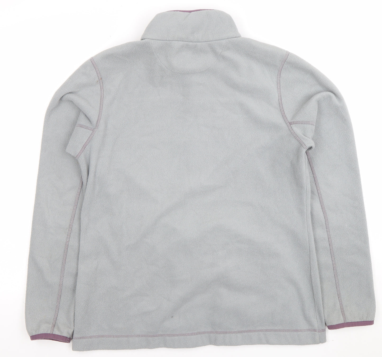 Peter Storm Womens Grey Full Zip Fleece Jacket Size 12