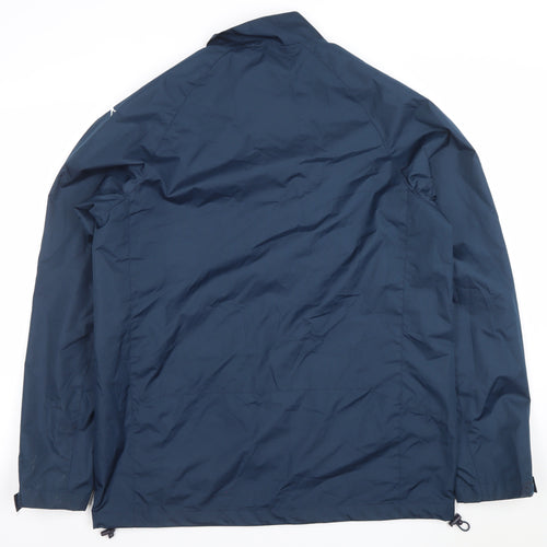 Slazenger Men's Blue Lightweight Windbreaker Jacket L