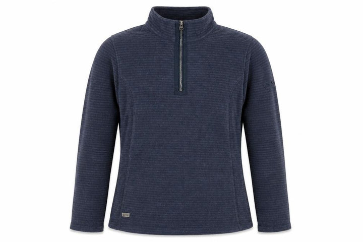 Regatta Women Navy 1/2 Zip Fleece Pullover Size 14 Outdoor Sweatshirt