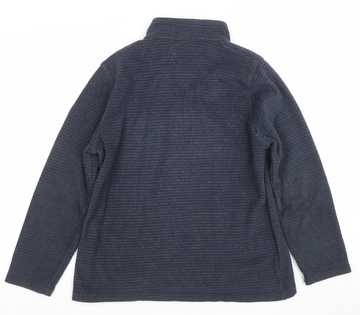 Regatta Women Navy 1/2 Zip Fleece Pullover Size 14 Outdoor Sweatshirt