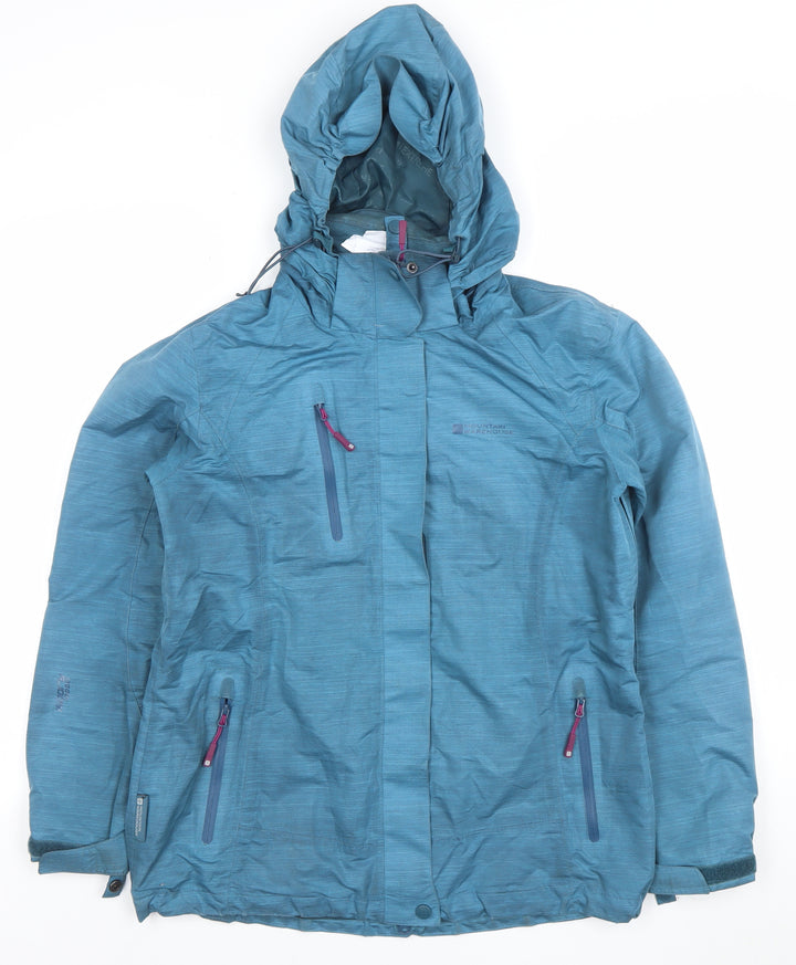 Mountain Warehouse Womens Blue 3-in-1 Waterproof Jacket Size 10