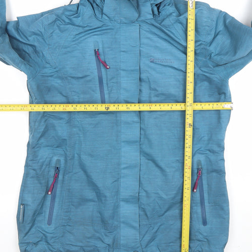 Mountain Warehouse Womens Blue 3-in-1 Waterproof Jacket Size 10
