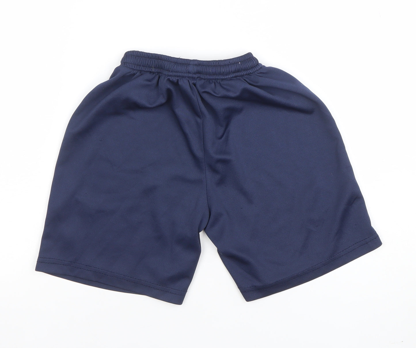 Paris Saint-Germain Boys Blue Athletic Football Shorts Size 22 in