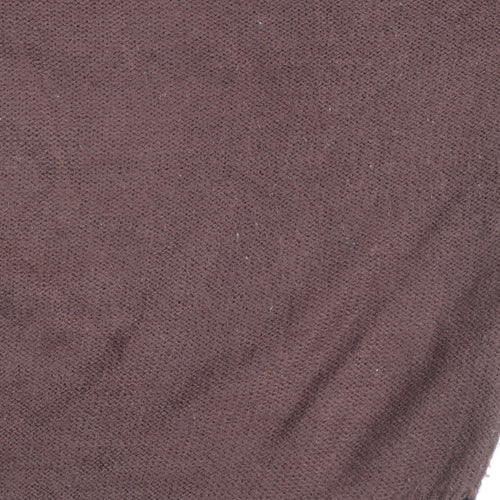Brave Soul Women Brown Crew Neck Knit Jumper Size M