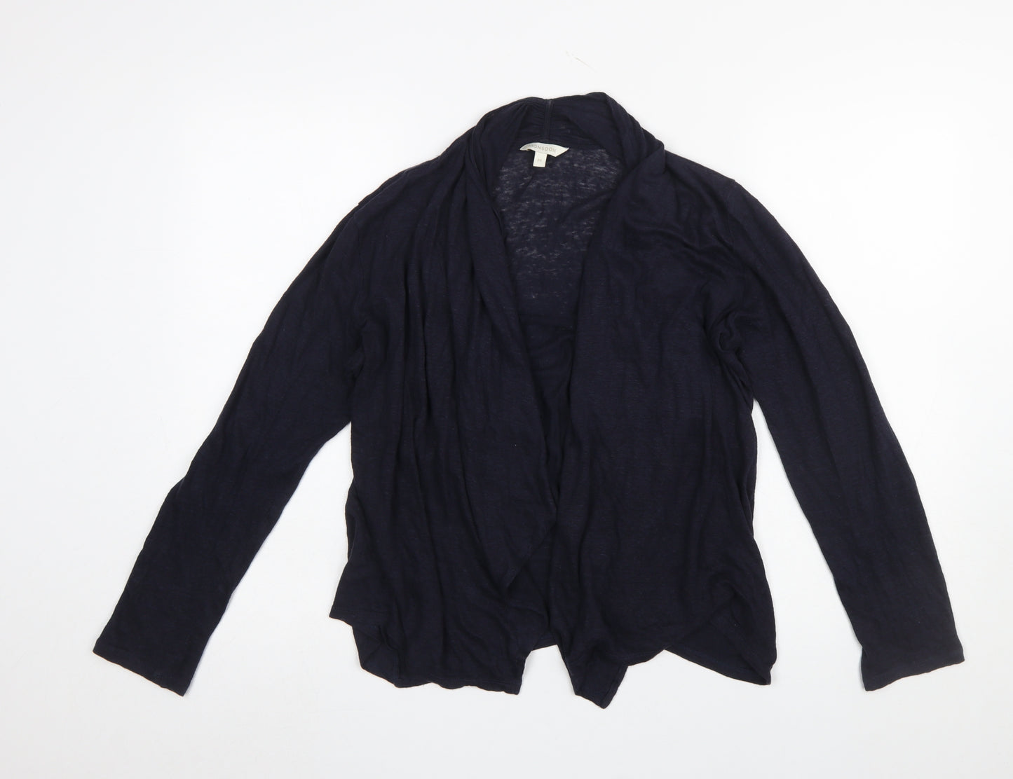 Monsoon Women’s Black Knit Open Front Cardigan Size M