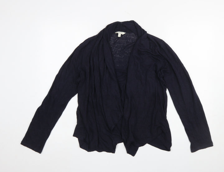 Monsoon Women’s Black Knit Open Front Cardigan Size M