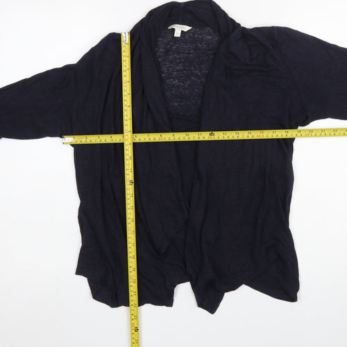 Monsoon Women’s Black Knit Open Front Cardigan Size M