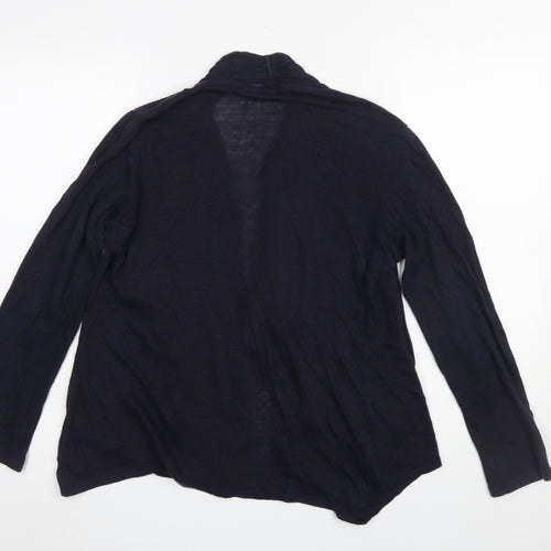 Monsoon Women’s Black Knit Open Front Cardigan Size M