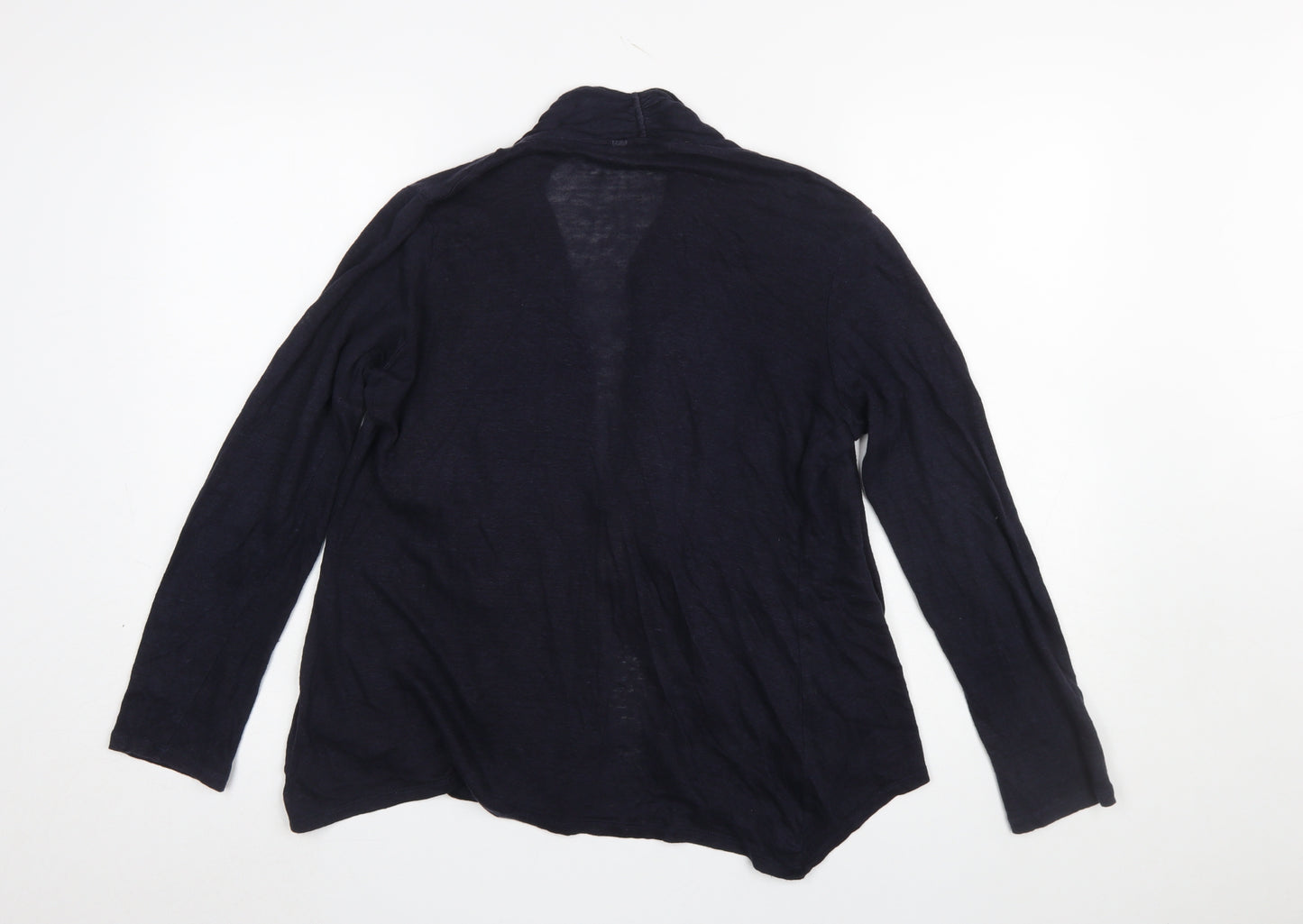 Monsoon Women’s Black Knit Open Front Cardigan Size M